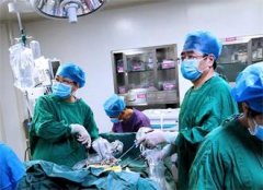 福兴妇产再完成一例高难度腹腔镜下盆腔